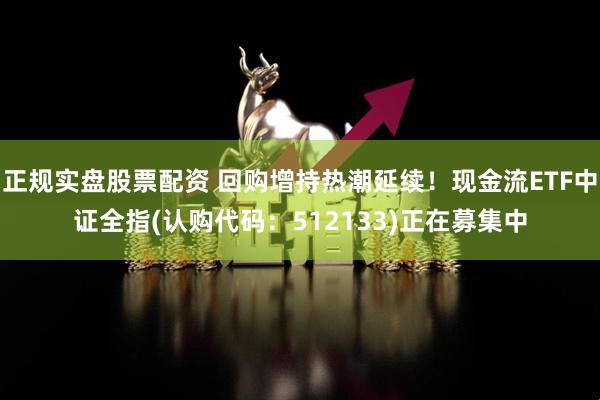 正规实盘股票配资 回购增持热潮延续！现金流ETF中证全指(认购代码：512133)正在募集中